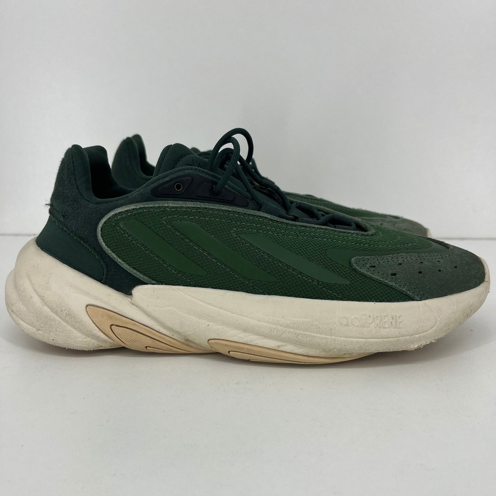 Adidas Ozelia Dark Green Adiprene Low Top Sneakers‎ HP3255 Mens 6.5 Womens 8